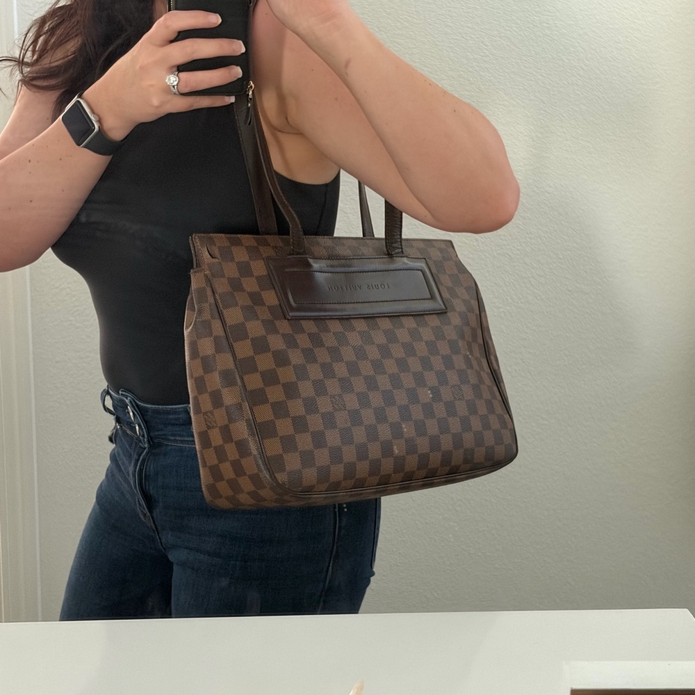 Authentic Louis Vuitton Parioli Damier Ebene shoulder bag 🤎